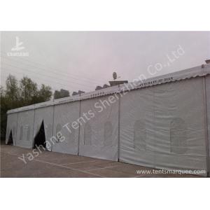White Tarpaulin Cover Aluminium Frame Tents , Parties And Events Unique Marquee