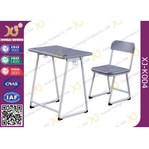 China Modern PVC Combo Children School Tables And Chairs With Electrostatic Powder Coating Surface on sale