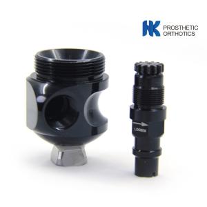 BK Four Prong Shuttle Lock System Prosthetic Components Aluminium 7075