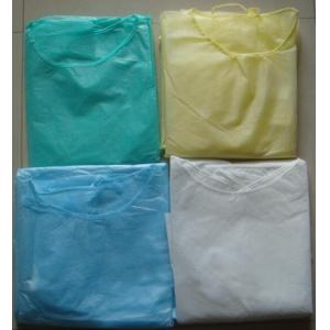 Long Sleeve Polyethylene Isolation Gowns with Elastic Cuffs 120*140cm