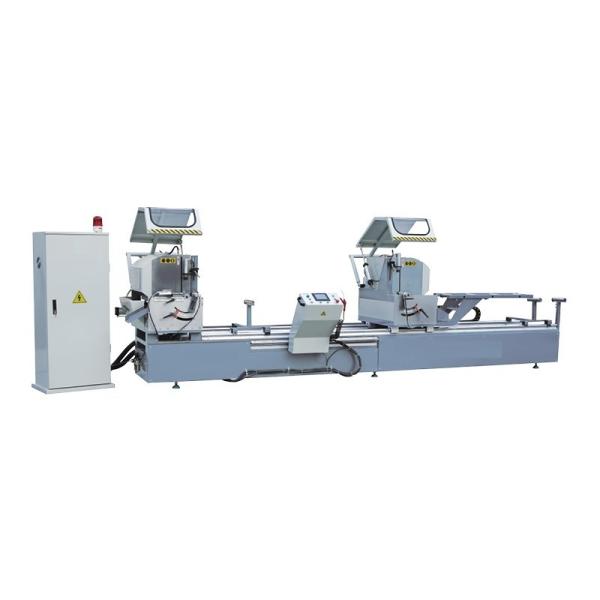 Quality Upvc Window Machinery CNC Cutter Double Mitre Saw 10~300mm Cutting Height wholesale