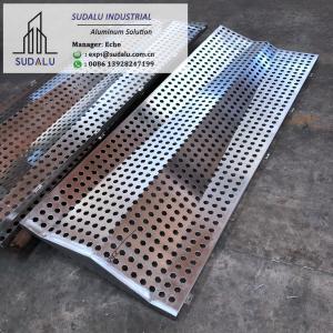 China SUDALU 1100, 3003 series Aluminum Perforated Panel with Various Shapes for Facade Cladding Aluminum Panel on sale