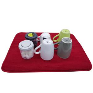 China Multifunctional Microfiber Dish Drying Mat  For Kitchen Utensils on sale