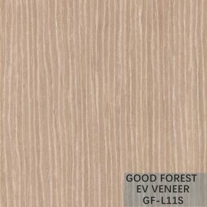 Natural ELM Engineered Wood Veneer Simulation For Wrapping Material ELM-L1Q/11S