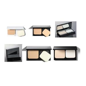 15g Square Black White Cosmetic Compact Containers Air Cushion Foundation With