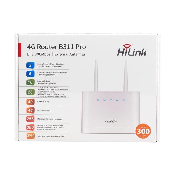 4G Wifi Router B311 Pro OEM&ODM Wifi Wireless Router 4G Lte With Power Bank