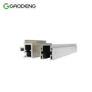 China 6000 Series Aluminium Glass Door Profile Powder Coated Wood Grain Anodized on sale