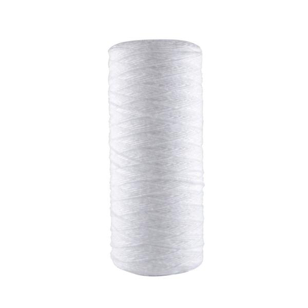 10" PP Polypropylene Cotton Thread Winding Filter Element 1 Micron for Water