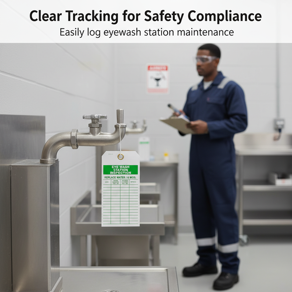 Durable PVC Material Warning Tag with Standard Size 146×76mm for Industrial