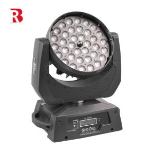 Cheap INDOOR LED Moving Head Beeye Stage Light 36*10W RGBW 4-In1 ZOOM BEAM For Club for sale