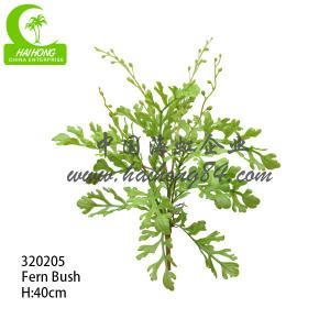 Anti Aging Beautiful 40cm 16pcs Artificial Fern Leaf For Landcaping