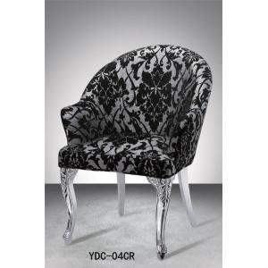 Cheap Metal chair, fabric paint mirror chair (YDC-04CR) for sale