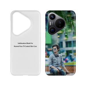 Anti-Fingerprint Sublimation Blanks 3D Slim Phone Case For Huawei P70