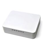 COMER Custom clear acrylic price tag with alarm security displaying systems and