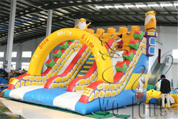 commercial inflatable jumping slide, indoor inflatable slide