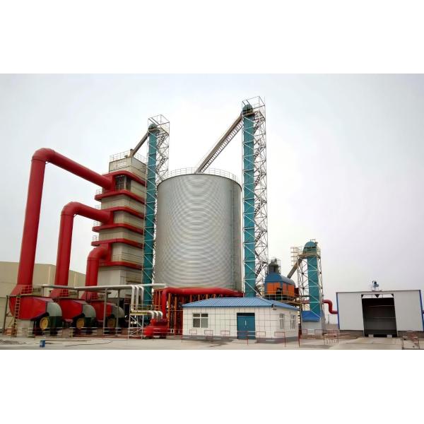 Quality Clean Hot Air Heating Medium Corn Grain Dryer Machine with 100-1000T/D Capacity wholesale