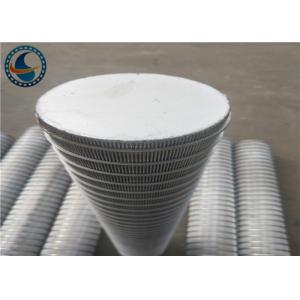 High Mechanical Strength Johnson Wire Screens , Point Welding Wedge Wire Mesh