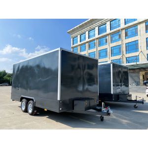 Steel structure Box Trailers Customizable Enclosed Cargo Trailer