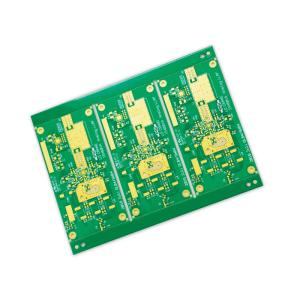 ENIG Custom Printed Circuit Board 1oz Four Layer PCB FR4+Lsola