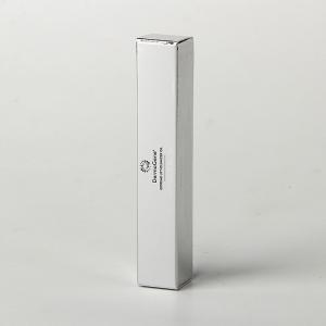 Cardboard Custom Eyeliner Boxes Silver Paper Black Printing Paper Box