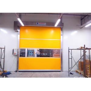 Custom Door Rolling Up PVC Commercial Overhead Door High Frequency