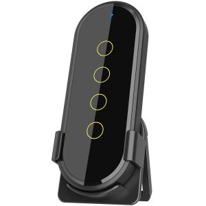 Cheap Tuya ZigBee 4 Gang Smart Scene Switch 12 Custom Scenes, Touch Control, Remote Operation, Smart Life App Compatible for sale