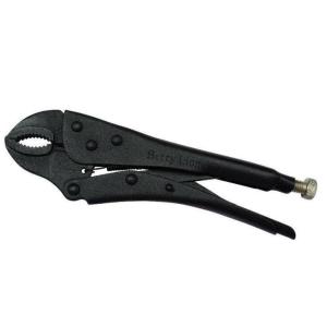 China KM BLACKEN FLAT NOSE VISE GRIP PLIERS on sale