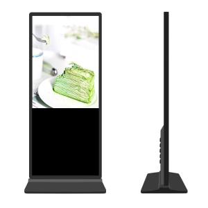 65 Inch Lcd Digital Signage Display With Infrared Touch Bank Lobby Support