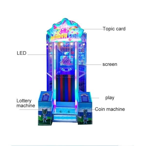 Rainbow Castle Win Prize Gift Game Machine Redemption Arcade Games