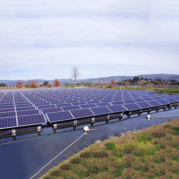 Precast Pile Fishing Light Complementary Solar Pv Mounting Systems Customized