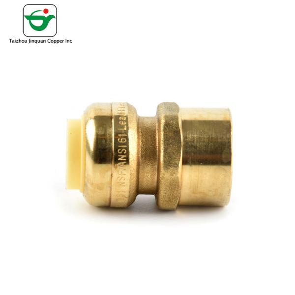 Quality MNPT Male Copper Adapter 3/4''X1/2" Push Fit Pipe Fittings wholesale