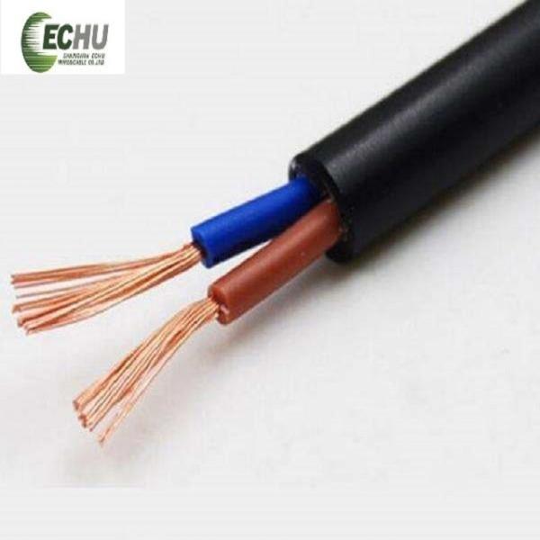Round Elevator and Escalator Control Cable RVV 2x0.75 PVC insulation PVC sheath