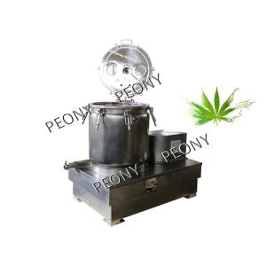 High Efficient Hemp Extraction Machine BB PLC Wash And Dry Extraction Basket