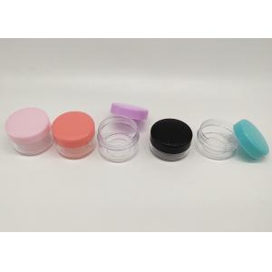 15g 20g PS Transparent Face Cream Jars With PP Cap