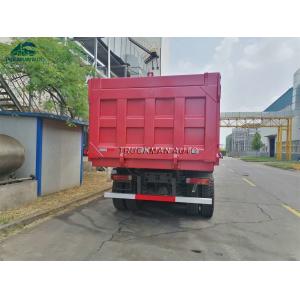 12 Wheel 371HP Sinotruk Howo 8x4 Dump Truck With Top Warning Light