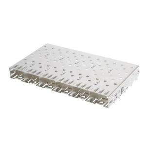 Cheap 1761015-3 SFP Cage 1X6 Port 4 Gb/s Through Hole Press-Fit Right Angle for sale