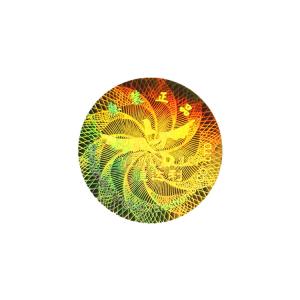 printing custom 3d hologram sticker /3d holographic security label