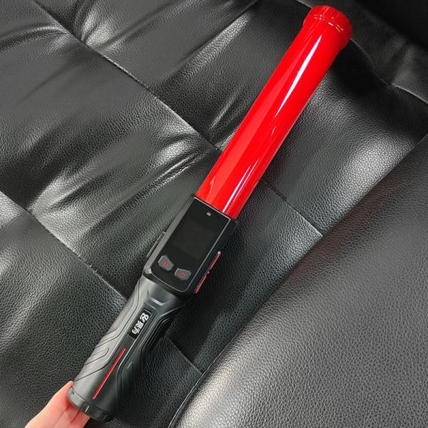 Electronic Whistle Alcohol Breath Analyzer Quick Inspection Red Baton Breathalyzer