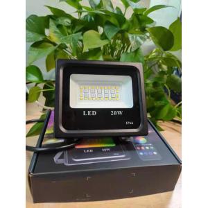 IP66 Waterproof RGB Solar Street Flood Light With Aluminum SMD5050