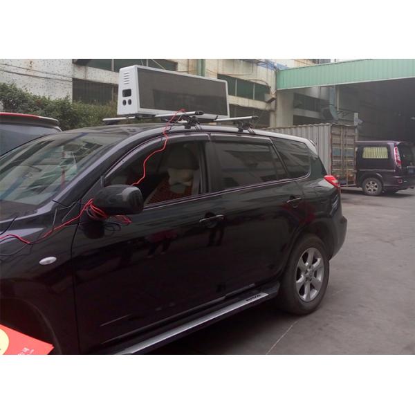 Wireless Programmable LED Taxi Sign 5mm Pixel Pitch Waterproof LED Taxi Top