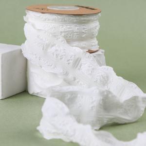 Korea Lattice Blue And White Gingham Ribbon 38mm Polyester Pink Tartan Ribbon