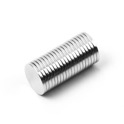 Cheap D15mmx1mm Quality Certificated Disc Permanent NdFeB Button Magnet for sale
