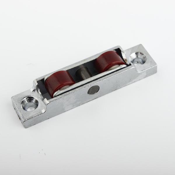 Modern Design Style Flat Door Plastic Roller with Iron Material and Adjustable