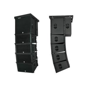 Pro Dj Powered Line Array System 10 Inch Speaker Box , Column Speaker System