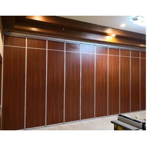 Laminate Movable Partition Wall , Full High Operable Sliding Room Partitions