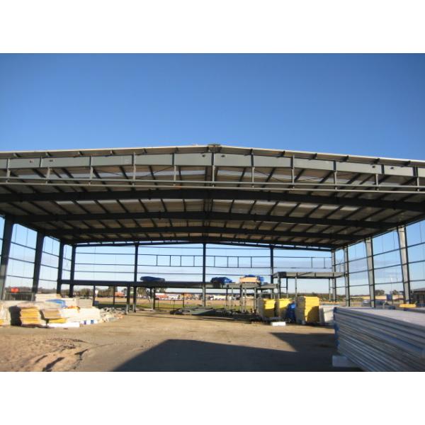 Quality Galvanized Or Painted Steel Frame Surface Prefabricated Steel Structure Building With Fabrication Service And Construction wholesale