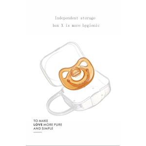 Baby Silicone Pacifier Silver Nanoparticle Soft Liquid Silicone Pacifier