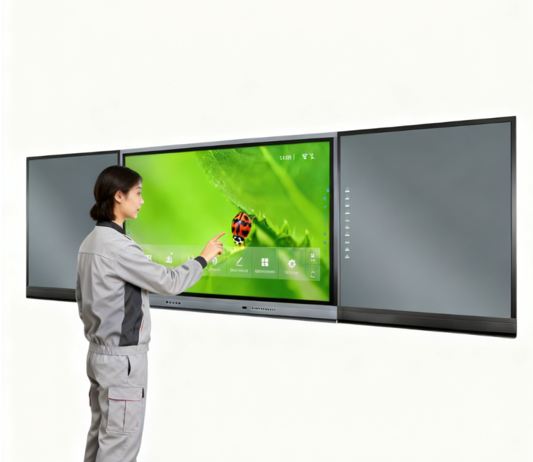 High quality Multimedia Push-pull Blackboard For Office Use Multimedia Push-pull
