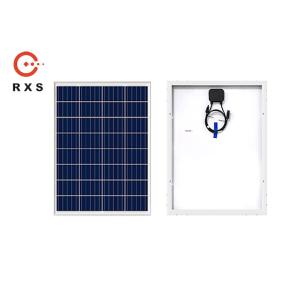 Polycrystalline Framed Custom Flexible Solar Panels 60W / 36 Cells / 12V