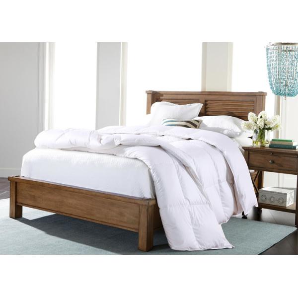 Quality 80S Inside Baffle 95% White Duck Down Duvet wholesale